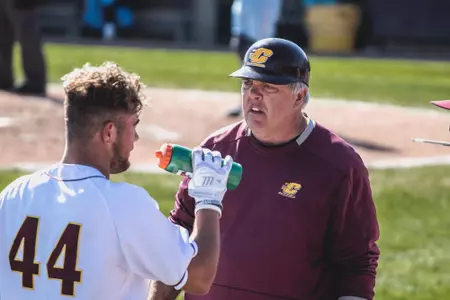 Jakob Marsee & Coach Tom Winske