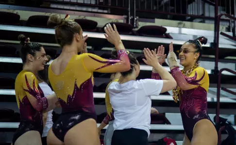 Gymnastics Registers Second-Highest Team Score of the Season Image