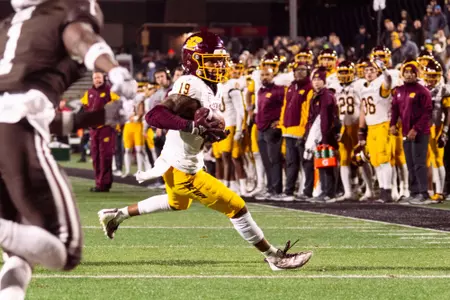 CMU Football at Western Michigan