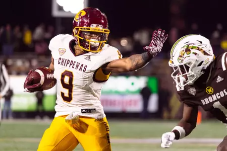 CMU Football at Western Michigan