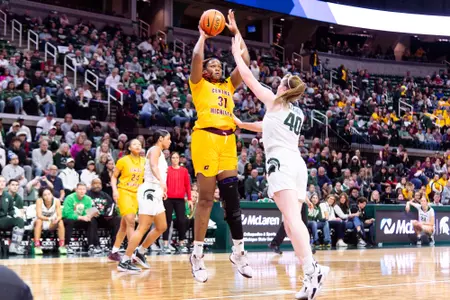 CMU Women's Basketball at Michigan State