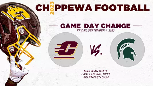 Michigan State Game Day Change Graphic