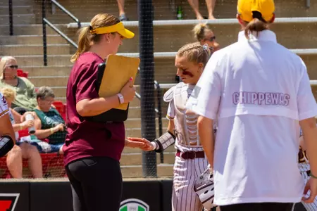 Coach Sara Driesenga Samantha Mills