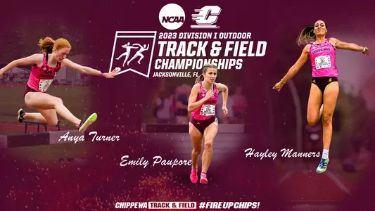 CMU Track & Field to send trio to NCAA East Perliminaries