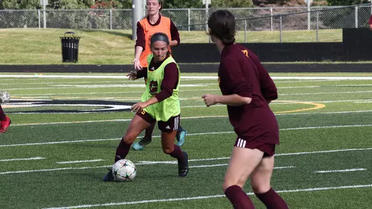 Elizabeth Chylstun in training at Glen Lake High School