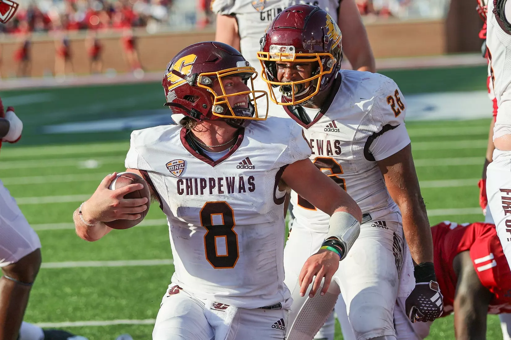 CMU Football at South Alabama (CMU 34, South Alabama 30)