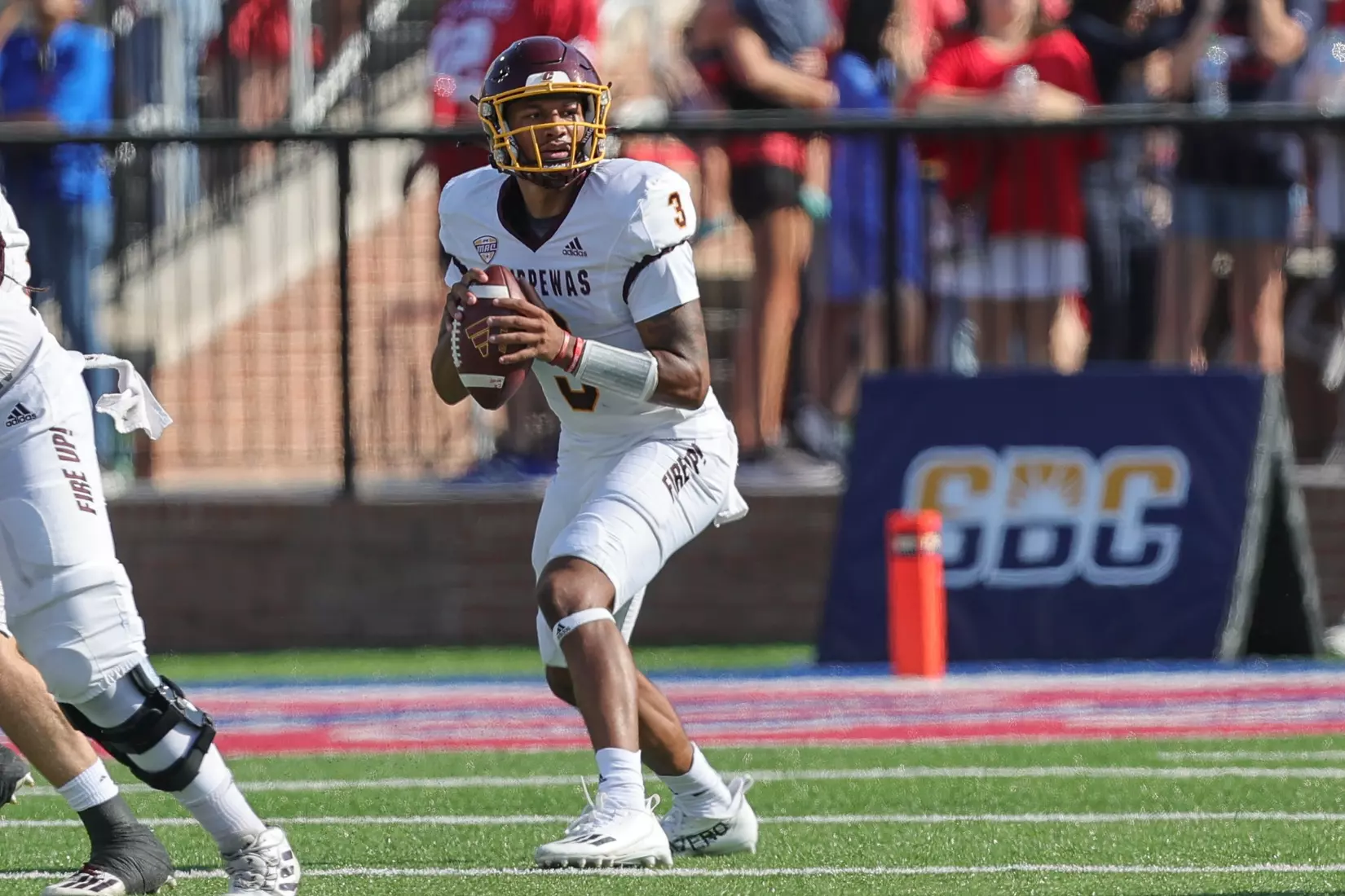 CMU Football at South Alabama (CMU 34, South Alabama 30)