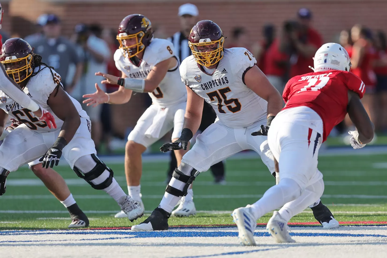 CMU Football at South Alabama (CMU 34, South Alabama 30)