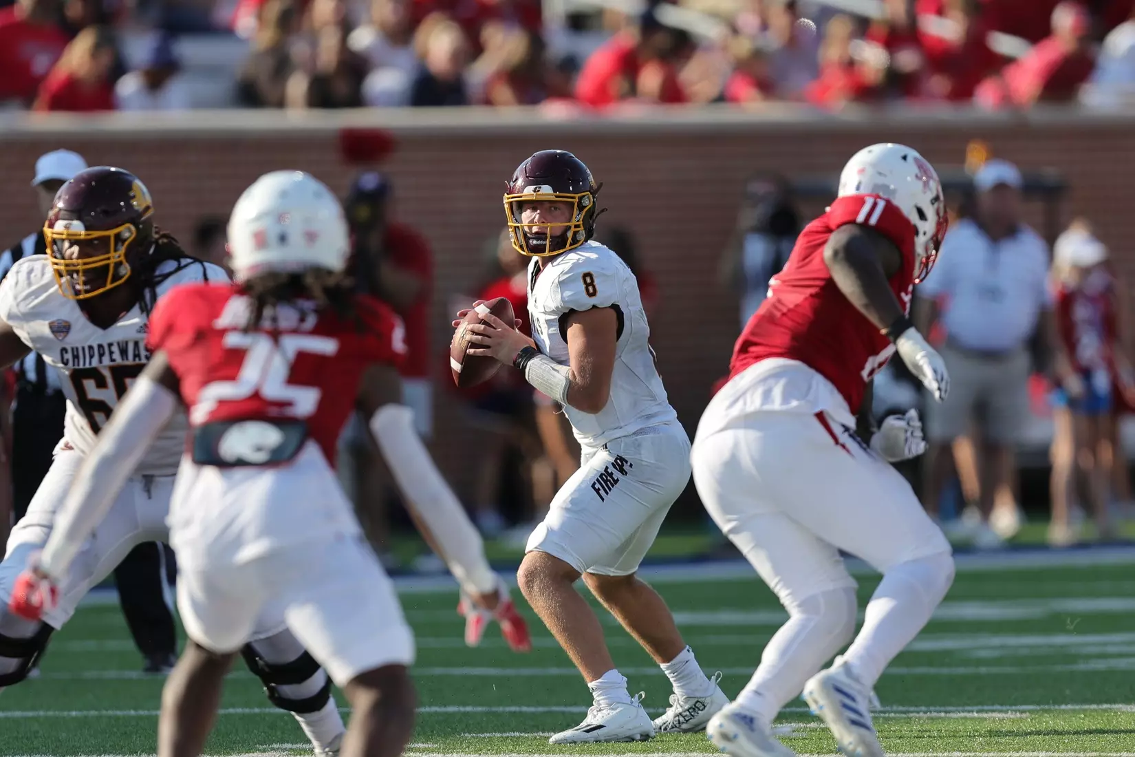 CMU Football at South Alabama (CMU 34, South Alabama 30)