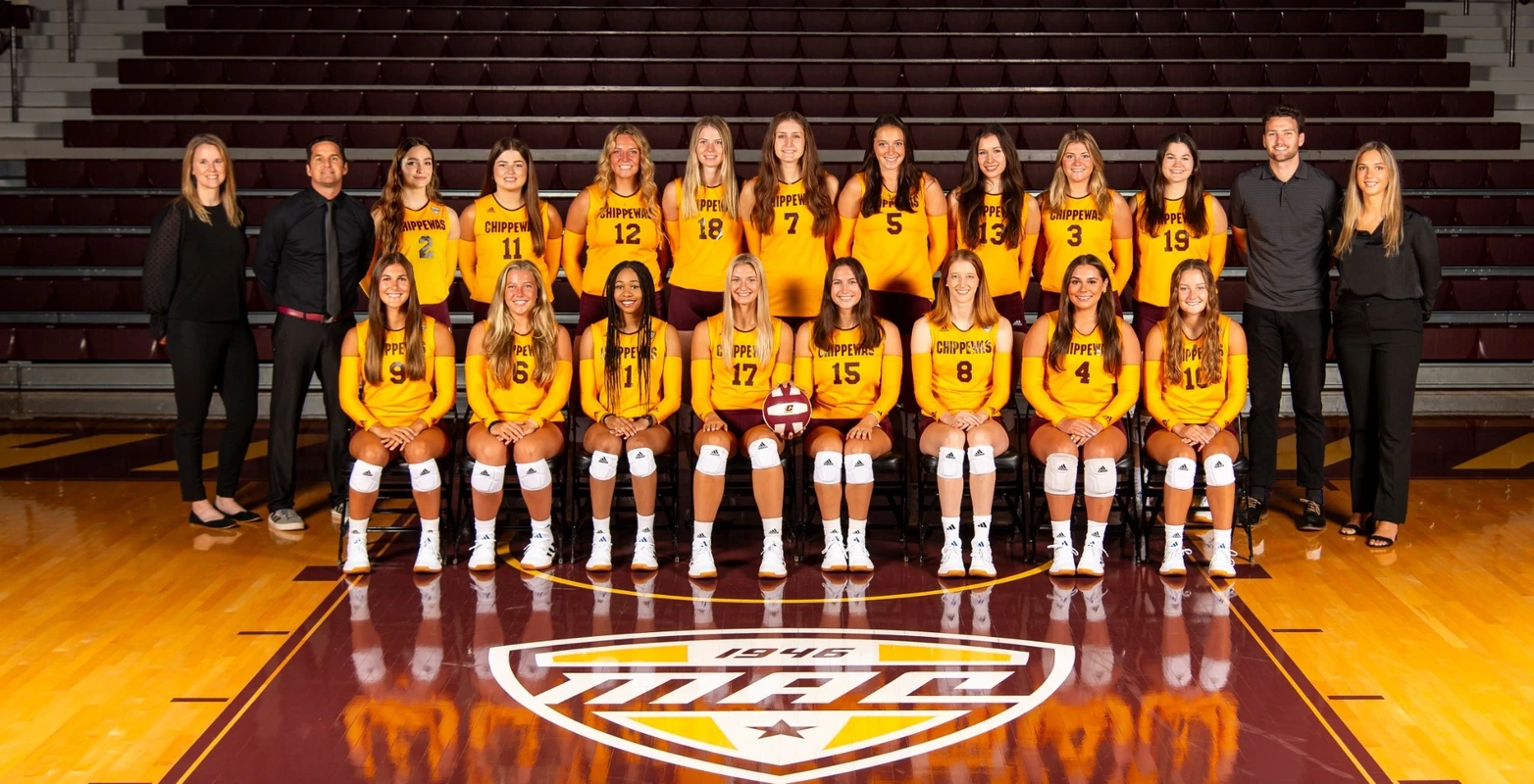 Volleyball Team Photo With Natalia