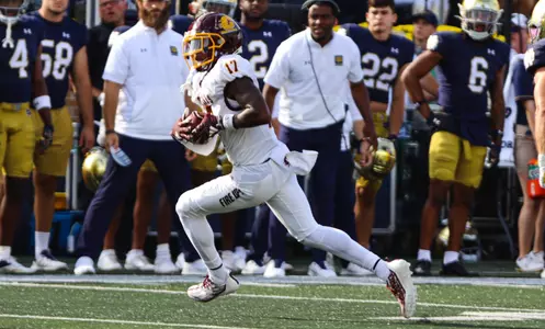 CMU Football at Notre Dame