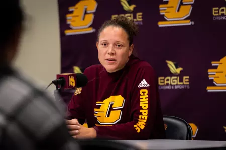 Women's Basketball Media Day: Plenty Anew for Second-Year Coach Kristin Haynie Image