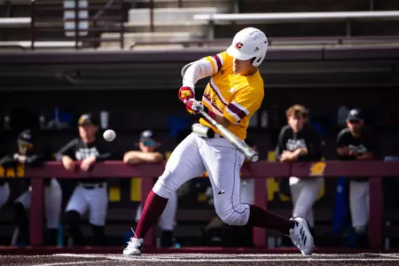 Baseball Drops Opener of Two-Game Series at Marshall Image