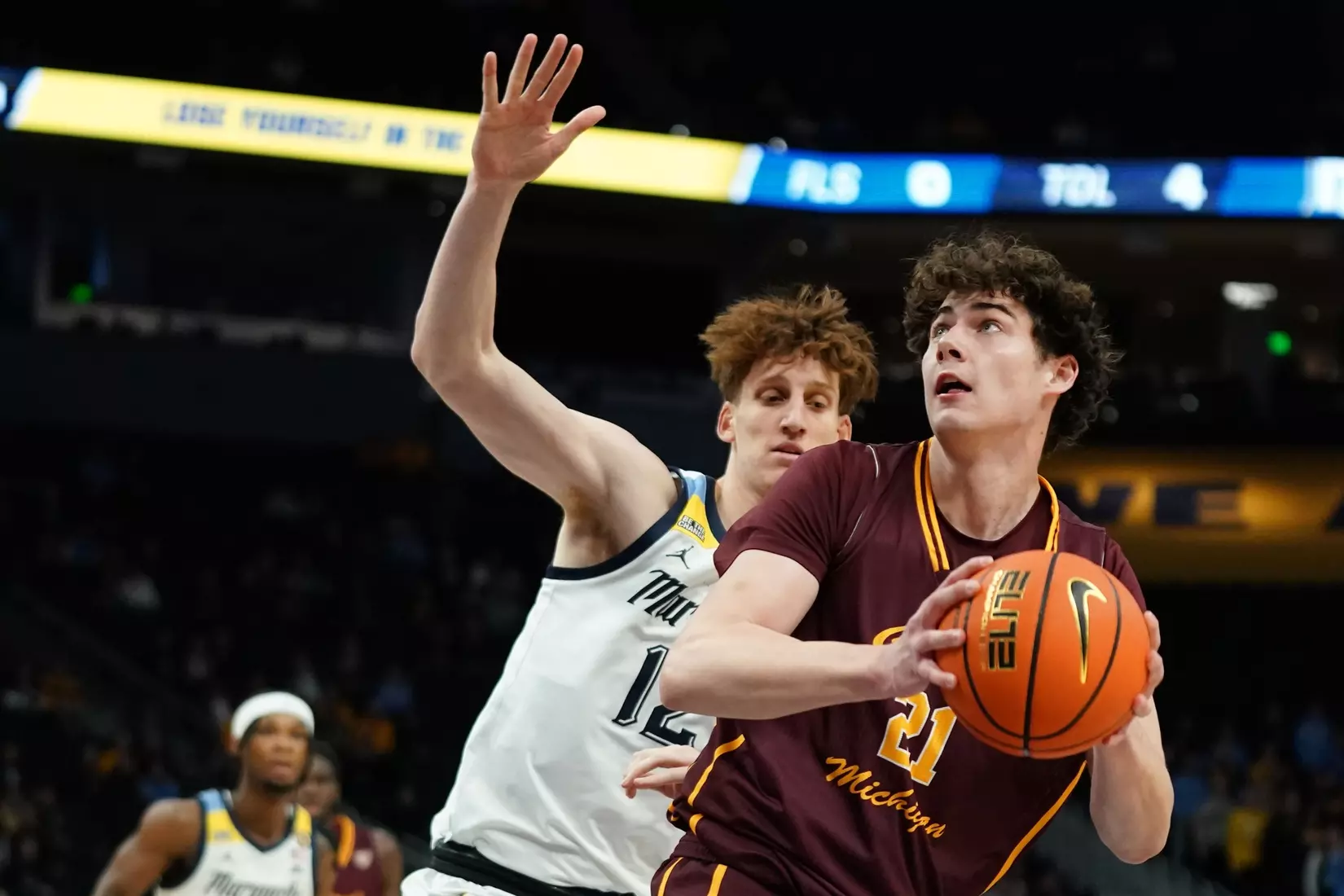 CMU Men's Basketball at Marquette, Nov. 11, 2024