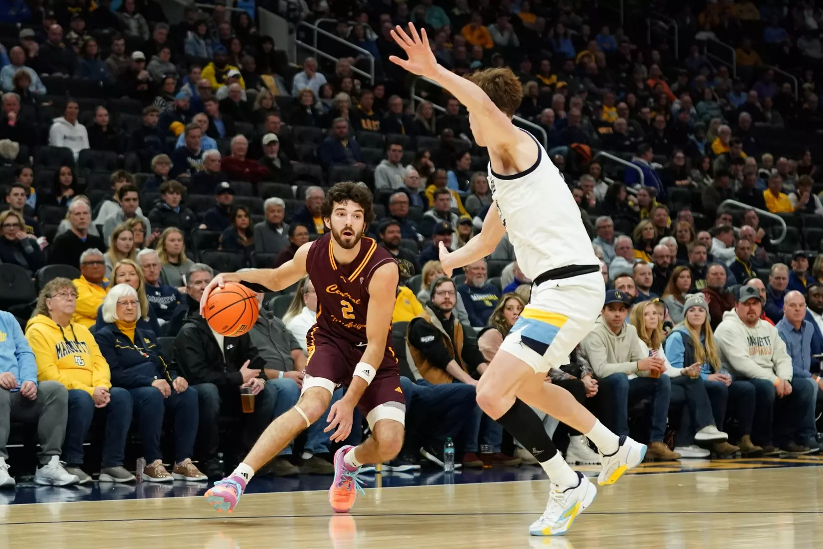 CMU Men's Basketball at Marquette, Nov. 11, 2024