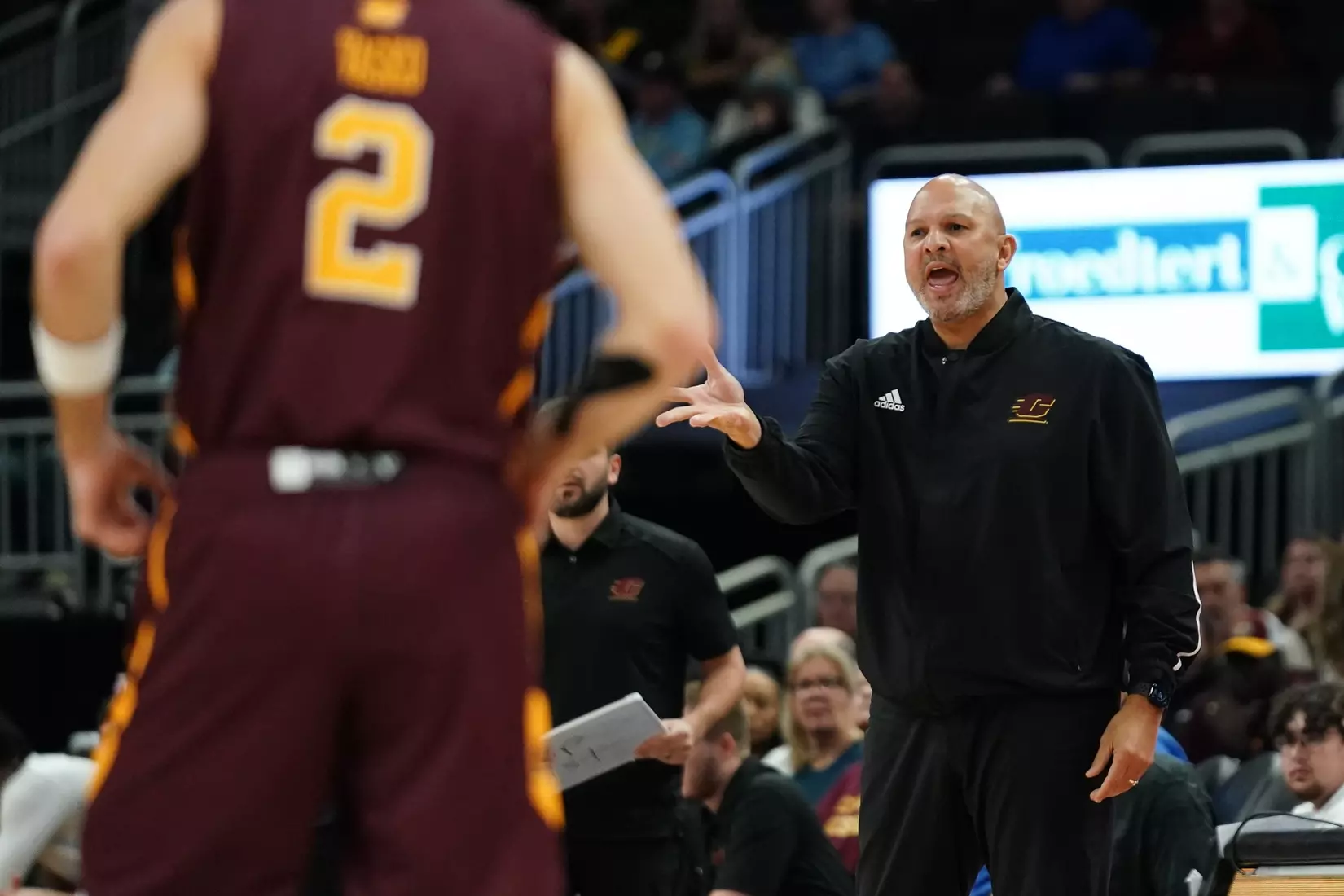 CMU Men's Basketball at Marquette, Nov. 11, 2024