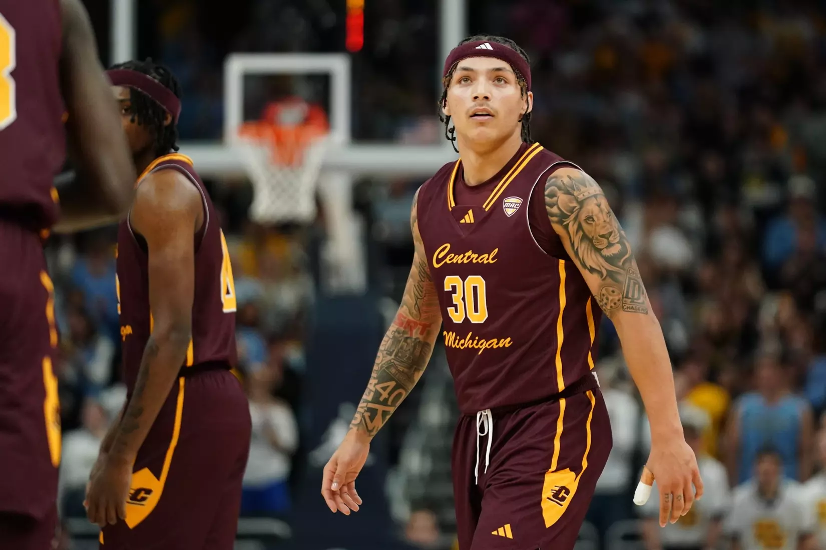 CMU Men's Basketball at Marquette, Nov. 11, 2024