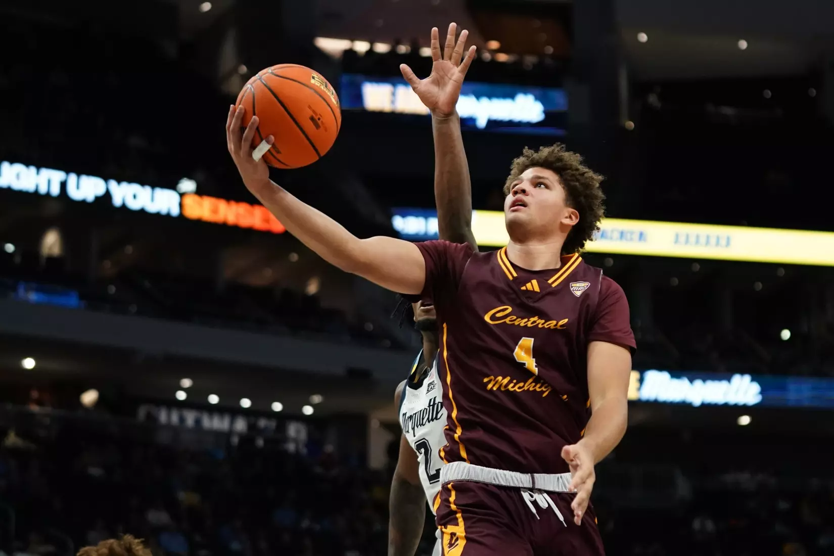 CMU Men's Basketball at Marquette, Nov. 11, 2024