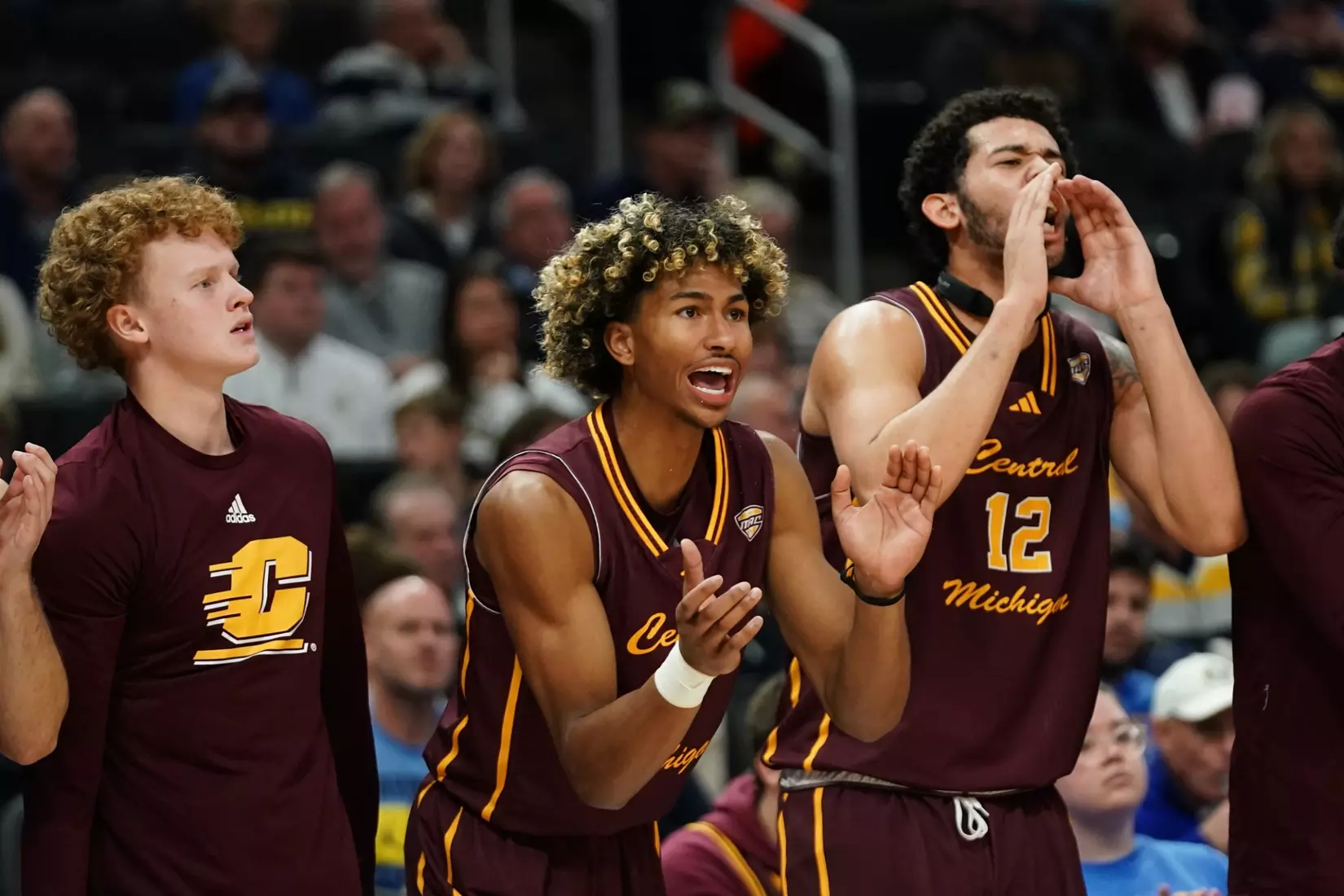 CMU Men's Basketball at Marquette, Nov. 11, 2024