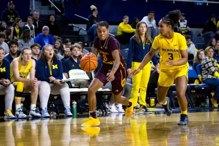 Lawson Eclipses 1,000 Collegiate Points, Chippewas Fall at Michigan Image
