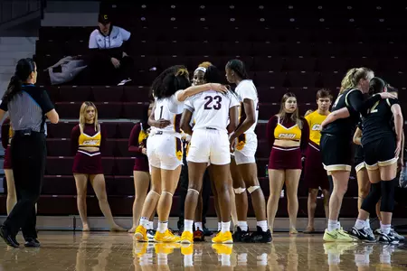 Chippewas Rally from Early Deficit, fall to Oakland, 76-65 Image