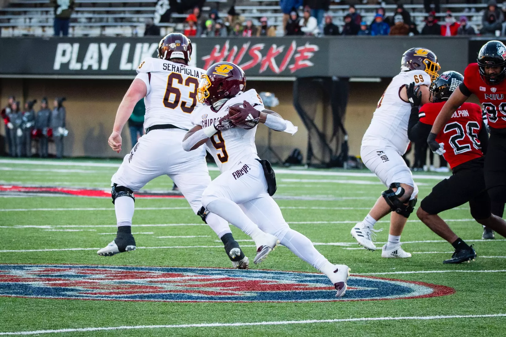 Central Michigan Football at Northern Illinois (Nov. 30, 2024)