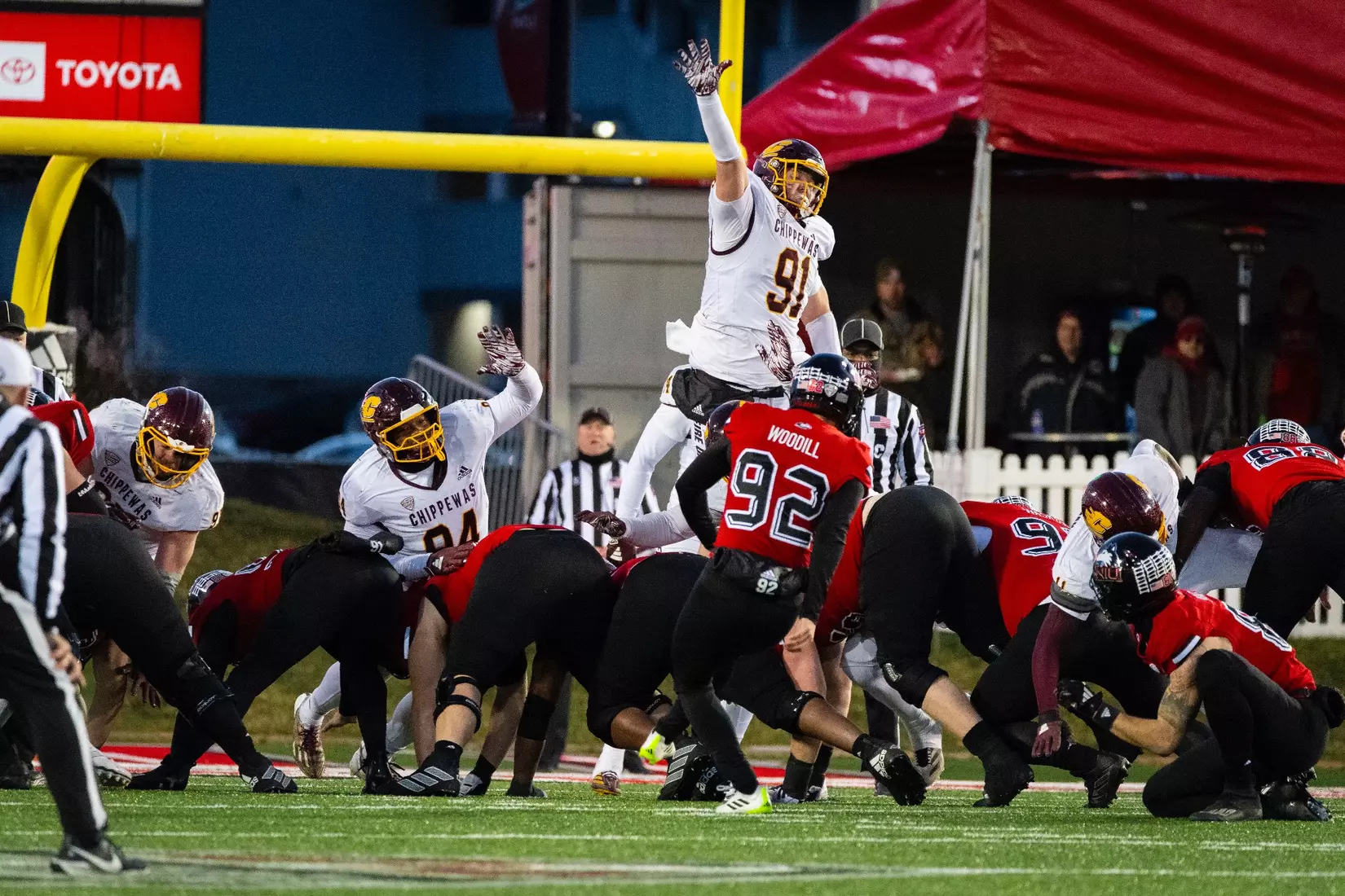 Central Michigan Football at Northern Illinois (Nov. 30, 2024)