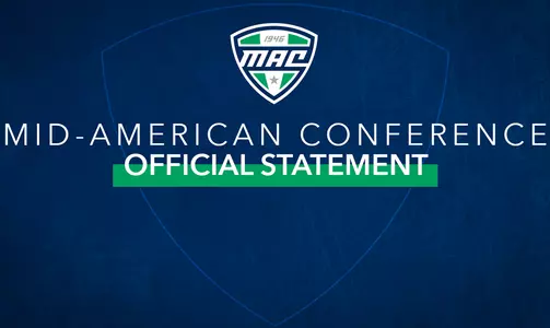 Mid-American Conference (MAC) Statement Graphic