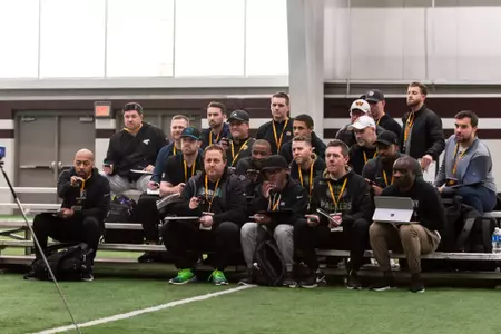 NFL Pro Day Scouts in Attendance
