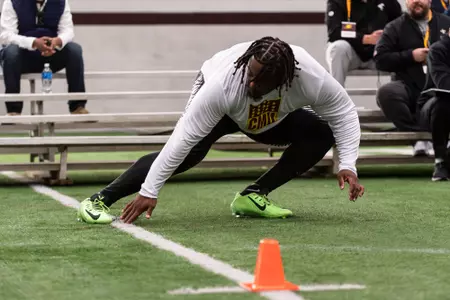 Six Chippewas Compete at Annual NFL Pro Day Image
