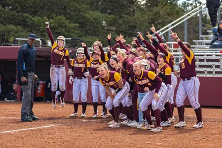 Softball Team Celebration