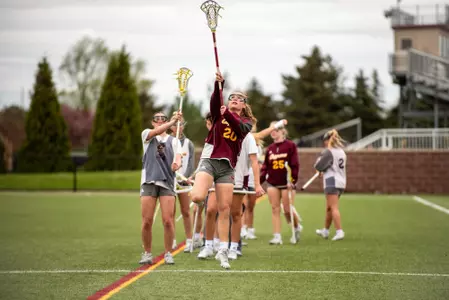 Central Michigan Lacrosse at Tuesday practice before MAC Championship