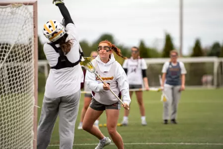 Central Michigan Lacrosse at Tuesday practice before MAC Championship
