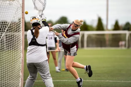 Central Michigan Lacrosse at Tuesday practice before MAC Championship