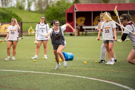 Central Michigan Lacrosse at Tuesday practice before MAC Championship