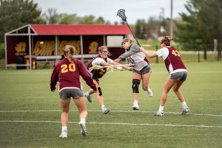 Central Michigan Lacrosse at Tuesday practice before MAC Championship