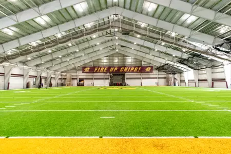 New turf installed in Central Michigan's Turf Bay.