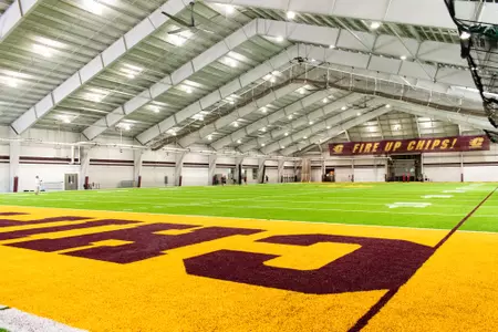 New turf installed in Central Michigan's Turf Bay.