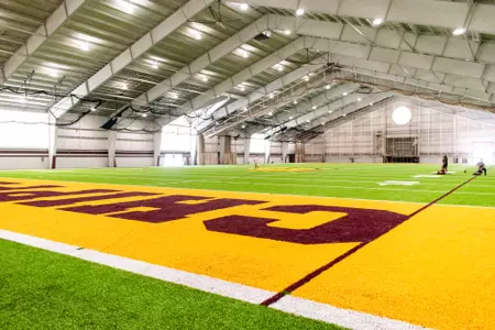 New turf installed in Central Michigan's Turf Bay.