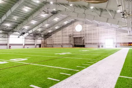 New turf installed in Central Michigan's Turf Bay.