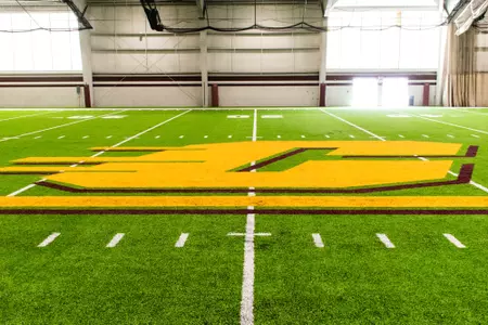 New turf installed in Central Michigan's Turf Bay.
