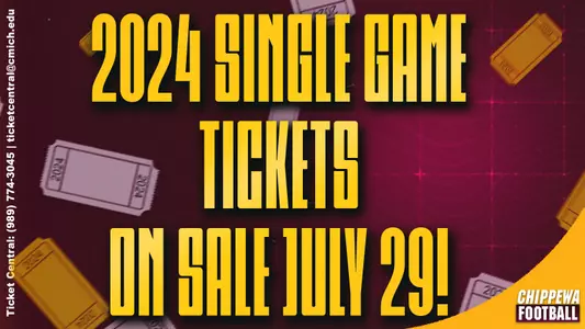 Single Game FB Tickets on Sale July 29