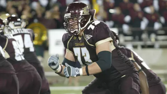 Joe Staley Blocking for Grand Rapids Hall of Fame
