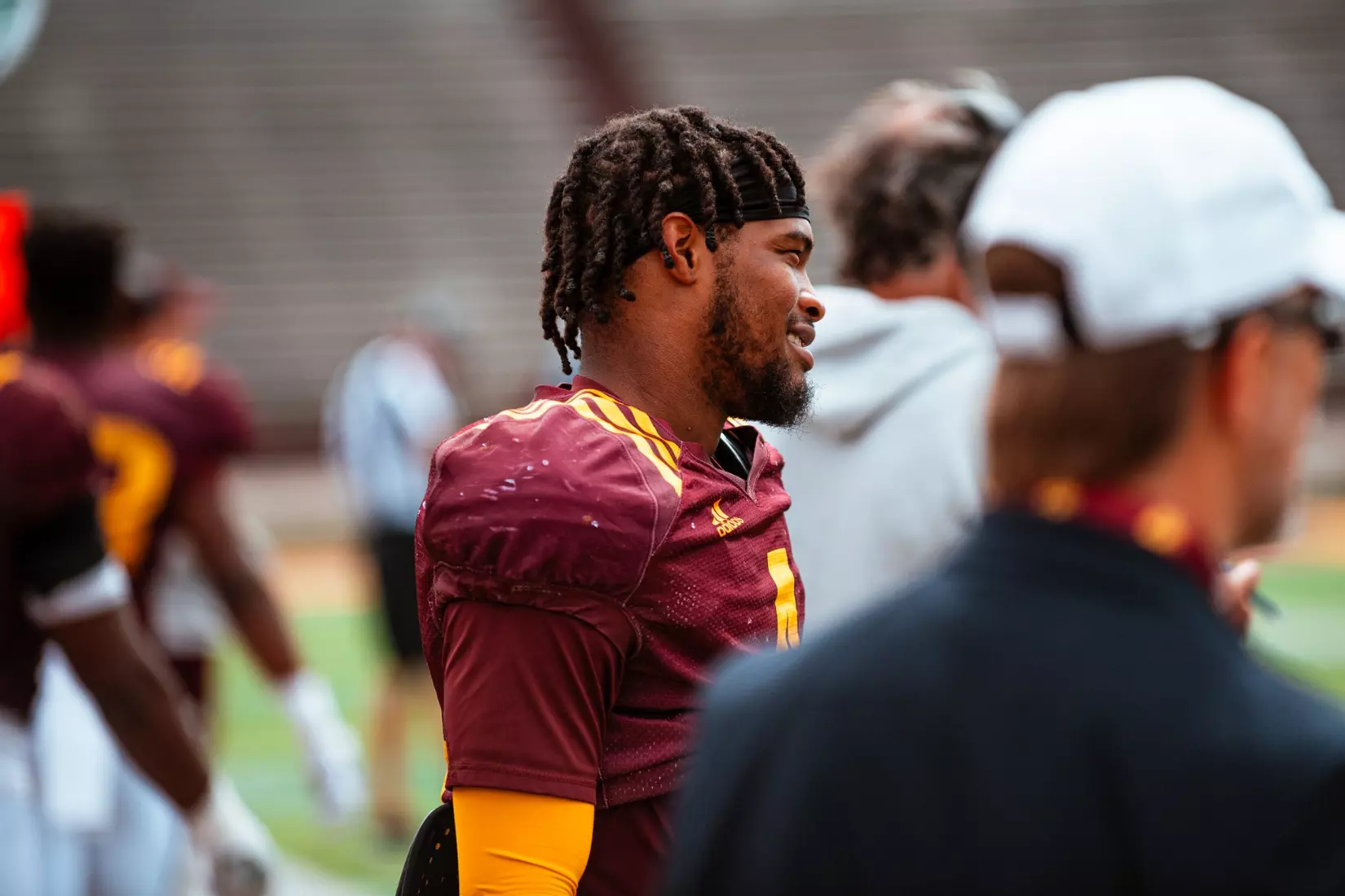 CMU Football Fall Camp Scrimmage #1