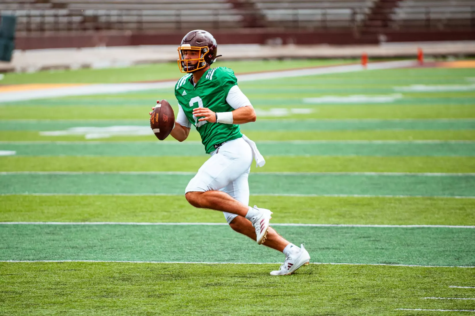 CMU Football Fall Camp Scrimmage #1