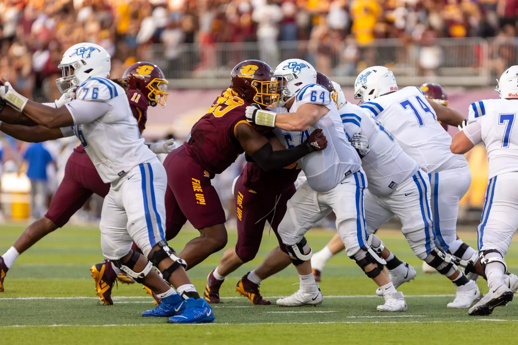 CMU Football vs. Central Connecticut State