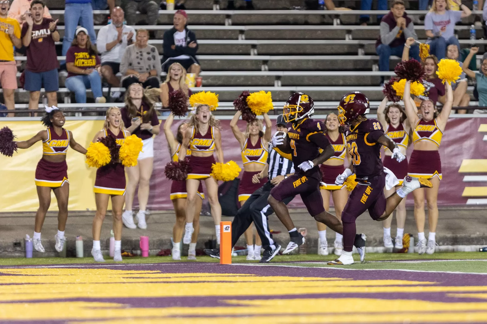 CMU Football vs. Central Connecticut State
