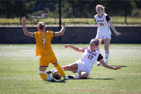 “A Top-of-the-Table Clash”: Arch-Rivals Battle to Scoreless Draw; Soccer Remains Undefeated in MAC Play Image