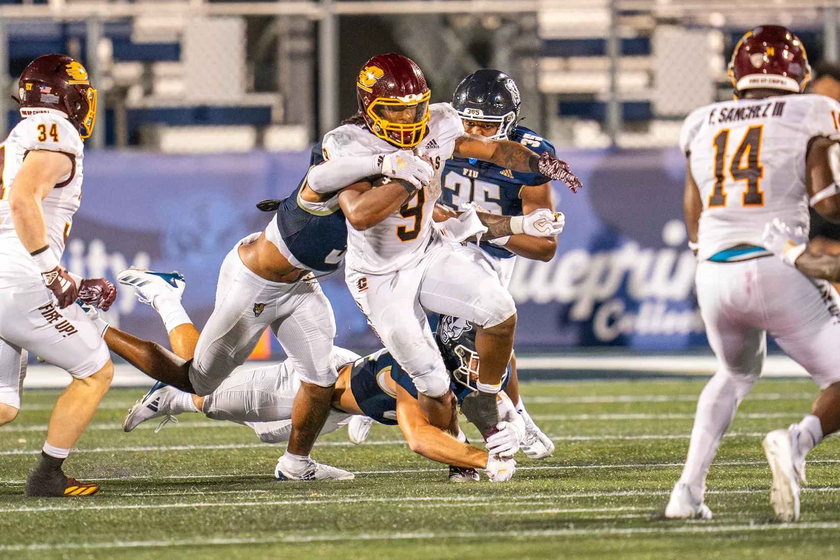 CMU Football at FIU