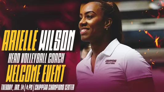 Arielle Wilson Welcome Event Graphic
